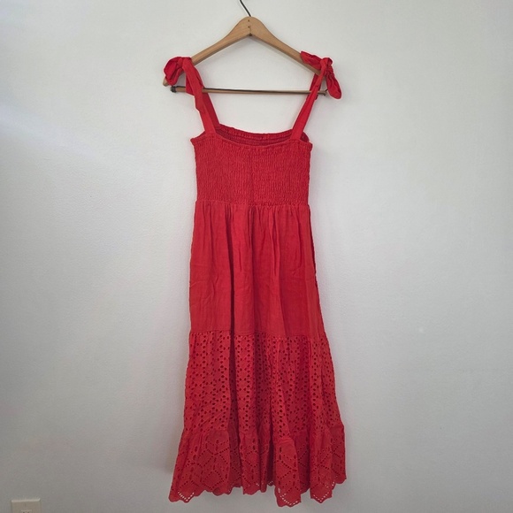 Maxi Dress with Tie Straps - Small - Picture 2 of 7